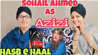 Indian reaction to Azizi As Khawaja Sara  Sadda Haq Aithe Rakh  Hasb e Haal Official [upl. by Roderigo]