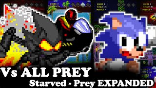 FNF  Vs Prey Expanded  ALL PREY VS SonicEXE  ModsHardGameplay [upl. by Siramay]