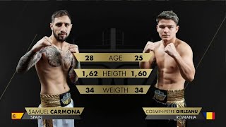 54kg CARMONA Samuel ESP vs GIRLEANU Cosmin Petre ROU  IBA Champions Night  August 24 2024 [upl. by Nader]