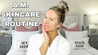 MY MORNING ANTIAGING SKINCARE ROUTINE [upl. by Glen]