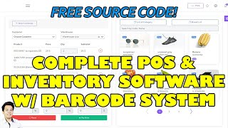 POS System in PHP Laravel with Source Code  CodeAstro [upl. by Reivazx722]