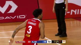 Singapore Slingers v San Miguel Alab  CONDENSED HIGHLIGHTS  20182019 ASEAN Basketball League [upl. by Atelahs]