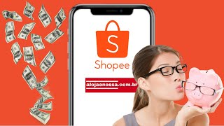 NOSSA LOJA NA SHOPEE BRASIL  Como Imprimindo Etiquetas Em Massa [upl. by Erreit]