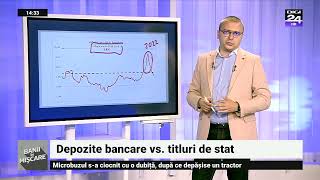 Depozite bancare vs titluri de stat Banii în mișcare Digi24 [upl. by Dorris]