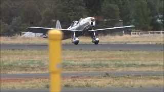 Temora Aviation Museum 1940 Ryan STM S2 Flying Display [upl. by Auqenwahs]