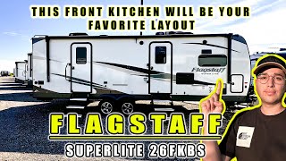 IMAGINE TRAVELING THE USA IN THIS BEAUTIFUL THING FLAGSTAFF SUPERLITE 26FKBS [upl. by Zorah]