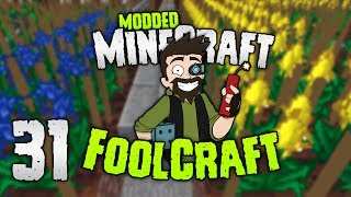 Minecraft FOOLCRAFT  A HOLE of richity  31  Modded Minecraft [upl. by Rusty343]