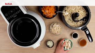 Wok Rezept mit der ActiFry Genius von Tefal [upl. by Ardnasirk]