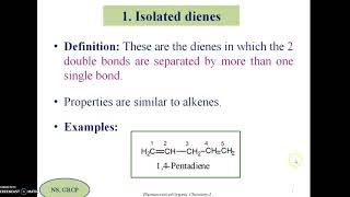 2 Alkadienes [upl. by Schram500]