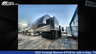 Magnificent 2022 Vanleigh Beacon Fifth Wheel RV For Sale in Katy TX  RVUSAcom [upl. by Jamilla]