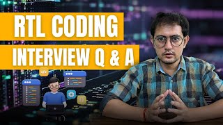 VLSI FOR ALL  RTL Coding Interview Questions Verilog  Flipflop  Onehot amp Gray Codes  Multiplier [upl. by Birdt]