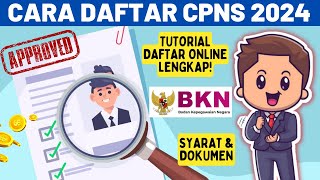 Cara Daftar CPNS 2024 Online Terbaru Syarat Lulusan SMA SMK S1  Kapan CPNS 2024 Dibuka [upl. by Odradlig913]