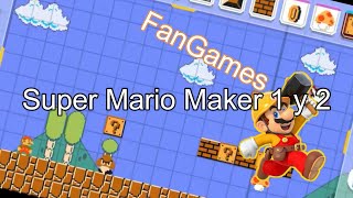 Top 7 FanGames de Super Mario Maker 1 y 2 Actualizado [upl. by Aliel920]