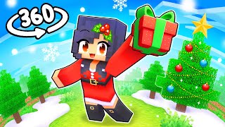 Joining APHMAUS CHRISTMAS In Minecraft 360 [upl. by Yelrahs]