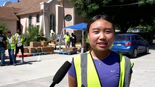 Feeding Fort Worth 250 Families Nourished in Massive Food Giveaway [upl. by Simonetta179]