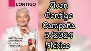 Avon Contigo Campaña 3 2024 México 💕💜💕 [upl. by Euqinna]