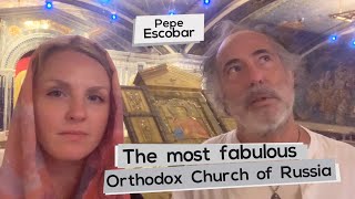 Pepe Escobar The most fabulous Orthodox church of Russia  Yuliana Titaeva Legendas em português [upl. by Mitchael]