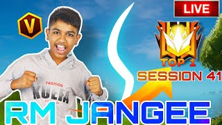 L I V E 🔴 NEW RANK 🎯 SESSION S41 🔥  KYA HAM LOG TOP 1 PAHUCH SAKTEY HAI [upl. by Lawtun]