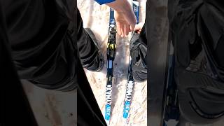 putting skis on at birkie start [upl. by Aiuhsoj]