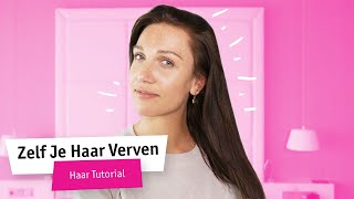 Zo verf je eenvoudig zelf je haar  Haar tutorial  Kruidvat [upl. by Kcerb]