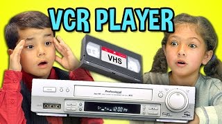 KIDS REACT TO VCRVHS [upl. by Fe412]