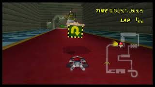 Mario Kart Wii Lakitu Gets Crushed By A Thwomp [upl. by Cinda]