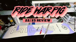 Ride Warpig Review 2223 [upl. by Elocen]