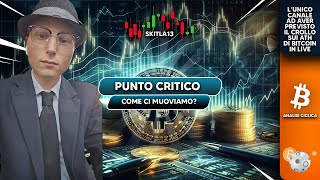 Bitcoin Sessione Live Punto di Controllo [upl. by Eaneg356]