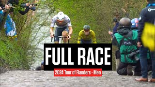 FULL RACE 2024 Tour of Flanders  Men [upl. by Dlaniger]