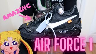 Nike Virgil Abloh OffWhite Air Force 1s with the Alyx Vibram Soles [upl. by Hertha595]