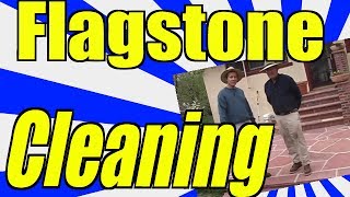 Flagstone Cleaning Just Like the Professionals [upl. by Silden]