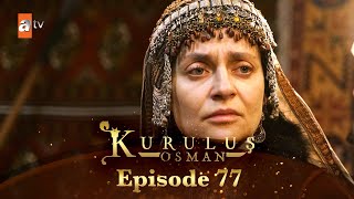 Kurulus Osman Urdu  Season 3  Episode 77 [upl. by Denbrook]