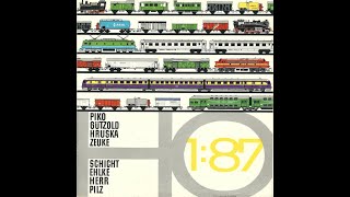 Piko Modellbahn Katalog von 1966 [upl. by Drogin898]