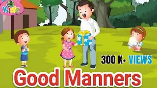 Good manners  Nursery rhymes  English Rhymes [upl. by Teria]