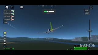 roblox in airplane simulator [upl. by Osborne]