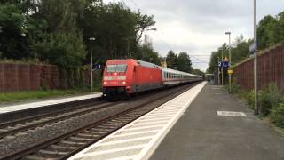 IC Durchfahrt mit 160 kmh [upl. by Kinsley713]