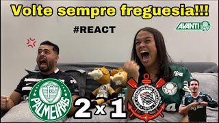 REACT REAÇÕES PALMEIRAS x CORINTHIANS [upl. by Rehptsirhc]