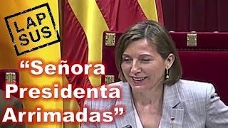 LAPSUS de CARME FORCADELL Llama PRESIDENTA a INES ARRIMADAS [upl. by Okechuku]