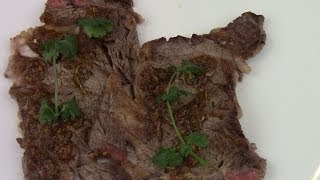 Easy Pan Seared RibEye Steak [upl. by Pierrette600]