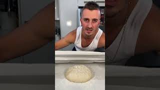 Easy Crusty Bread Recipe Artisan shorts easyrecipe cooking baking food bread [upl. by Zacherie725]