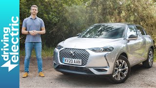 DS 3 Crossback ETENSE review – DrivingElectric [upl. by Teodorico532]