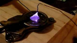 Plasma Forcefield melting metal [upl. by Islehc]