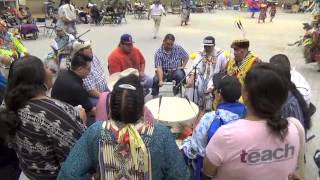 COZAD Singers  2014 AVI Powwow [upl. by Cnahc]