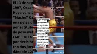 Camacho vs de la hoya boxeo boxing boxeomundial [upl. by Rezal]