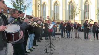 Reformationsaktion der Posaunenchöre Posaunenchor Walldorf [upl. by Uis]