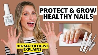 Dermatologist Shares How to Protect amp Grow Healthy Strong Nails Nail Care Tips  Dr Sam Ellis [upl. by Iglesias625]