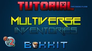 Minecraft  Plugin Multiverse Inventories  Tutorial Bukkit  Separa los inventarios de tus mundos [upl. by Ilarrold753]