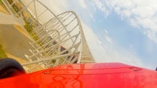 Formula Rossa POV  Worlds Fastest Roller Coaster Ferrari World Abu Dhabi UAE Onride [upl. by Anilatsyrc]