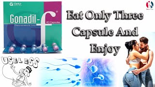 Gonadil f capsule reviews  How to use gonadil f capsule  Gonadil f capsule uses in urdu [upl. by Callery]