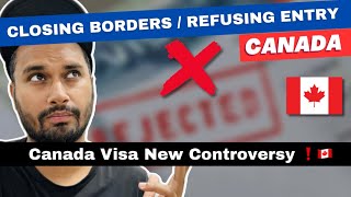 Canada Closing Borders 🇨🇦 Indian Migrants and Controversies [upl. by Letsirhc]